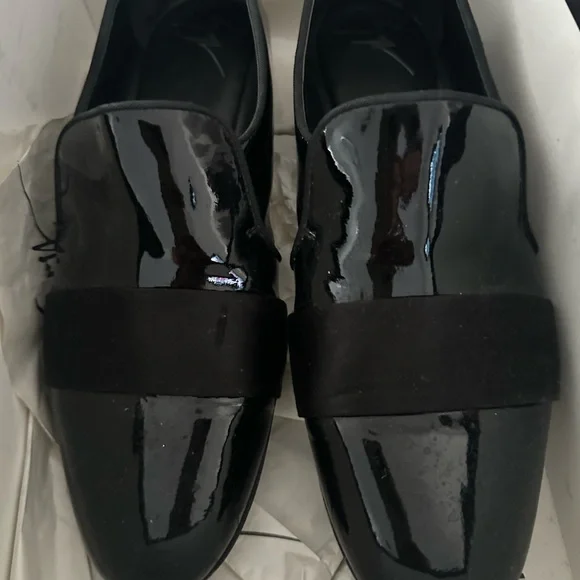 Geuseppe zanotti Men\'s Black Patent Gloss Shoes Patent leather flats Giuseppe Zanotti Black size 39 EU in  main image 3